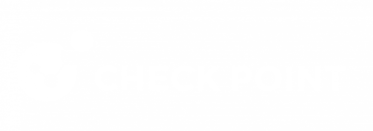CheckPoint logo white CheckPoint logo white