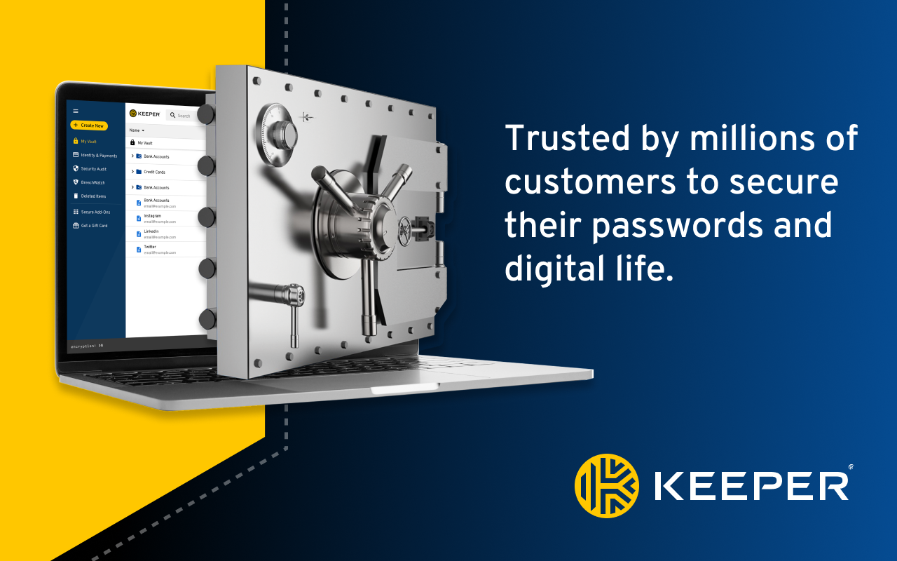 keeper password manager trusted by customers keeper password manager trusted by customers